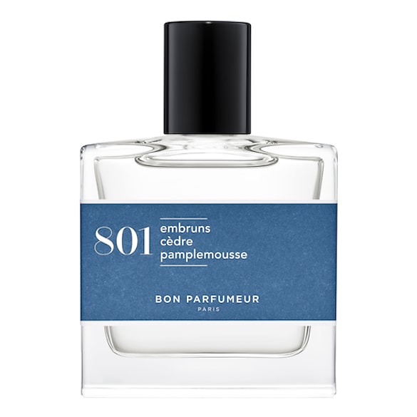 Eau de Parfum 801 : Sea spray, cedar, grapefruit, Bon Parfumeur